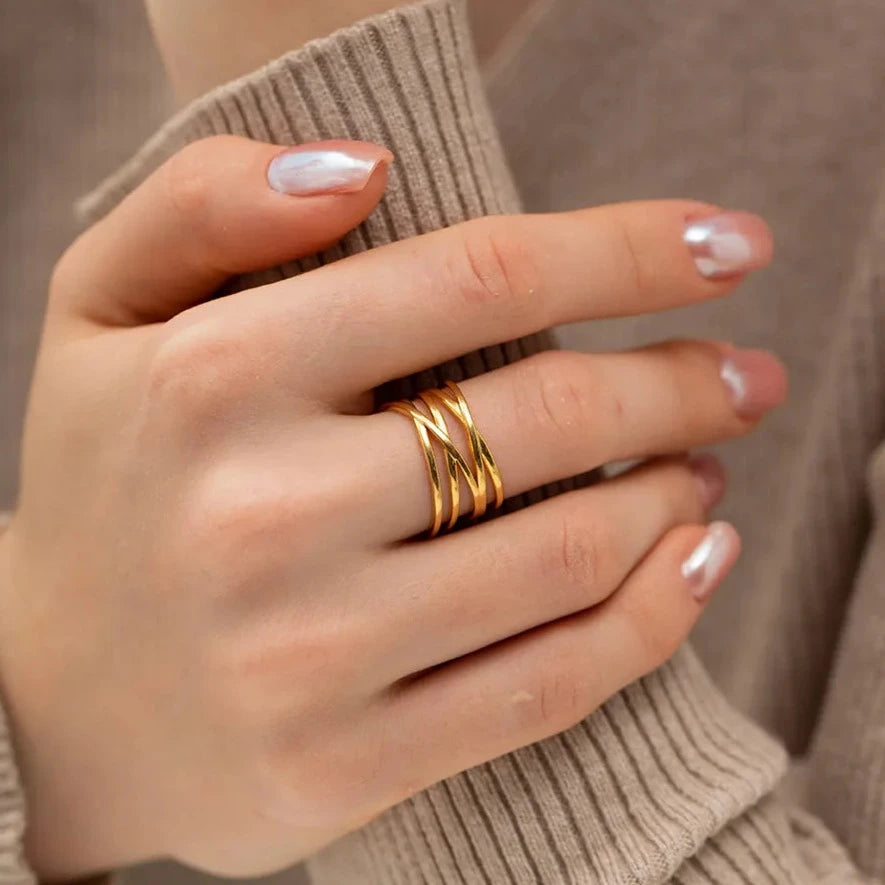 Interlocked in Harmony ring
