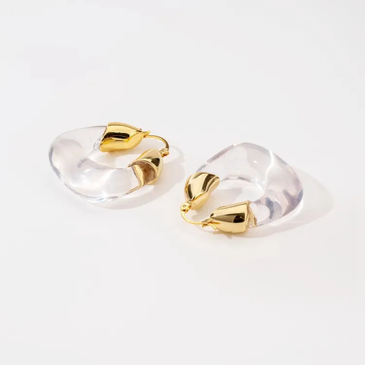 Gilded Resin Huggies
