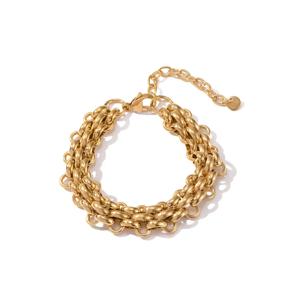 Linked up bracelet