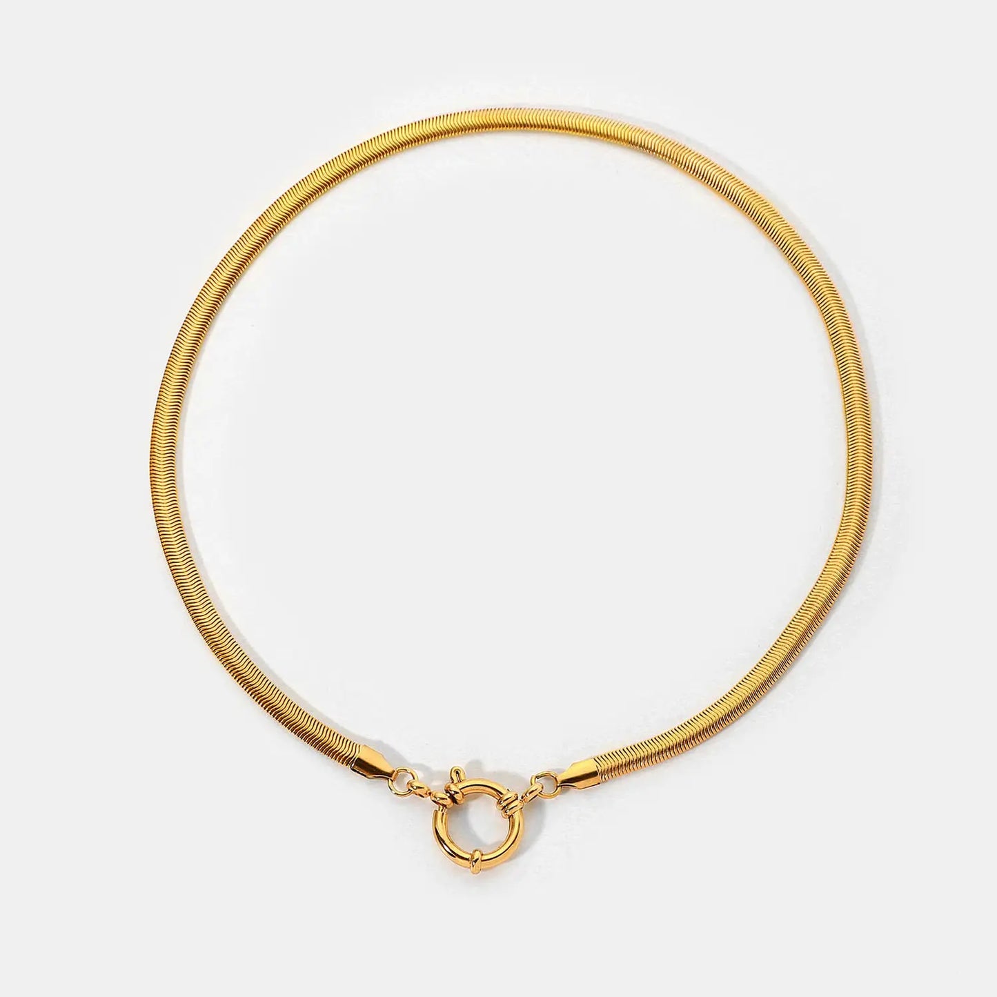 Serpentine charm chain