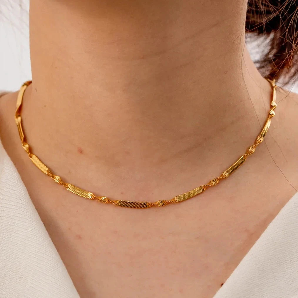 Herringbone Twist chain