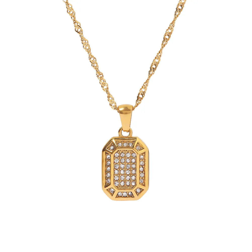 Locked in Ice necklace