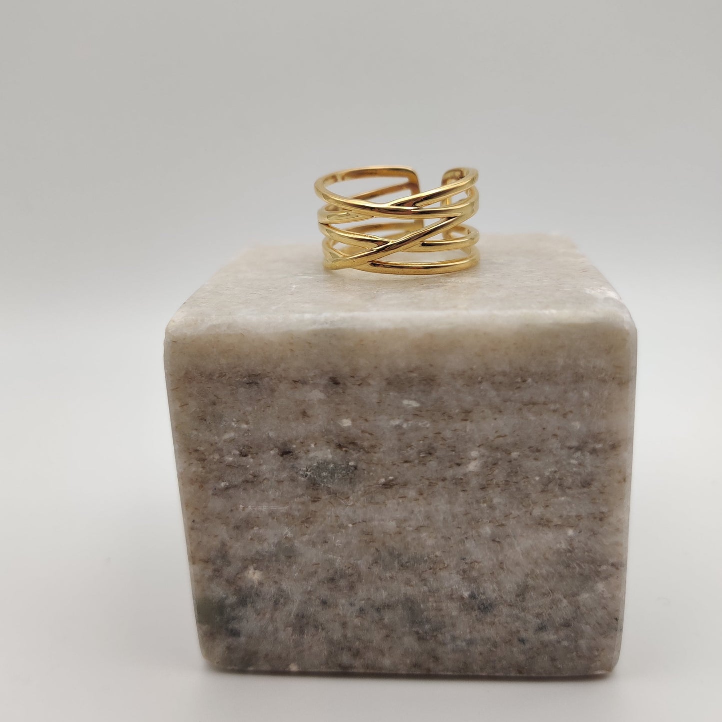 Interlocked in Harmony ring