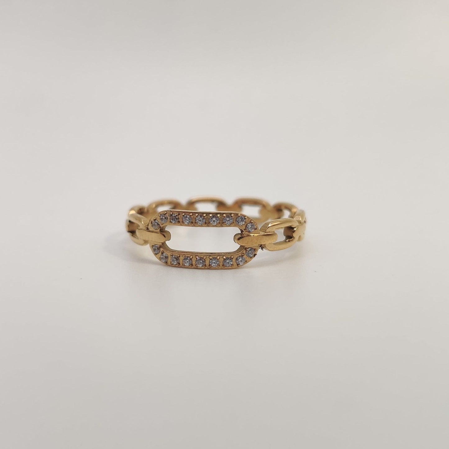 Iced Buckle ring