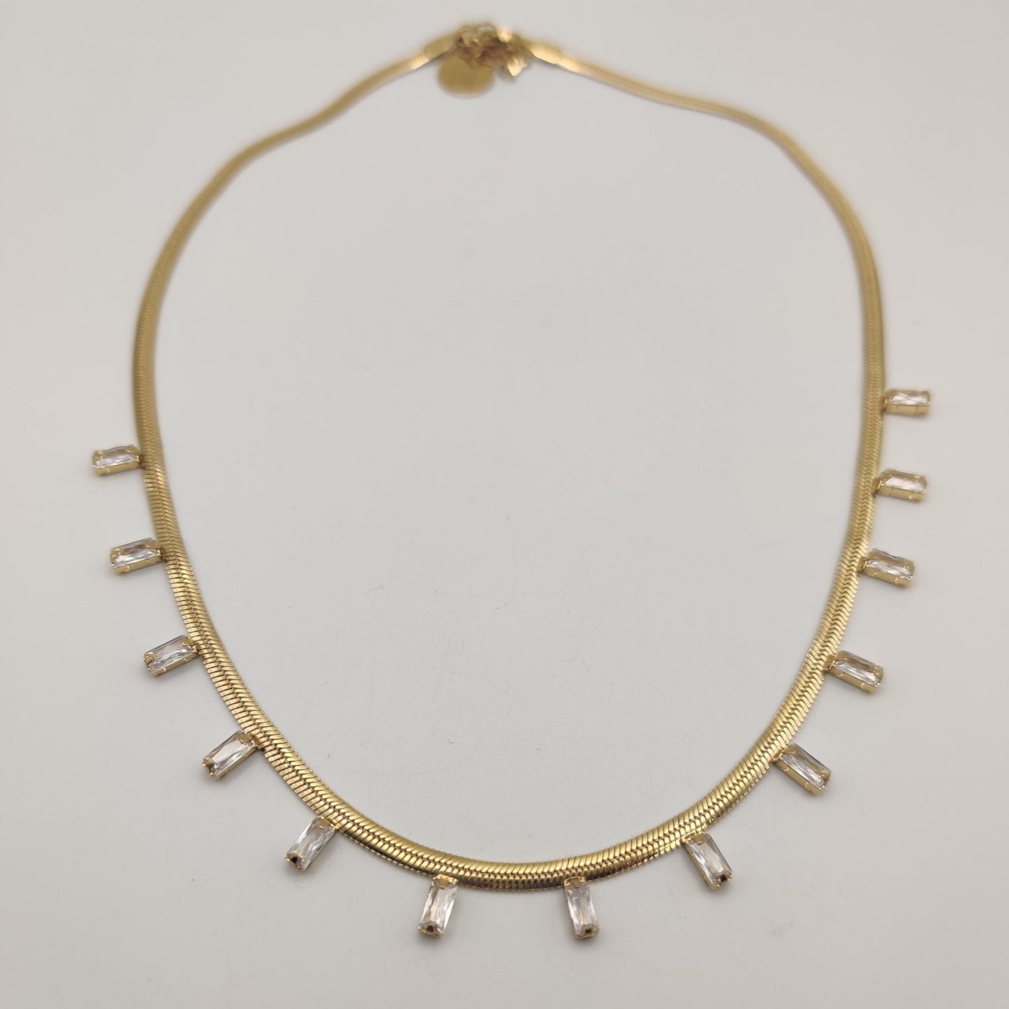 Baguette Charm necklace