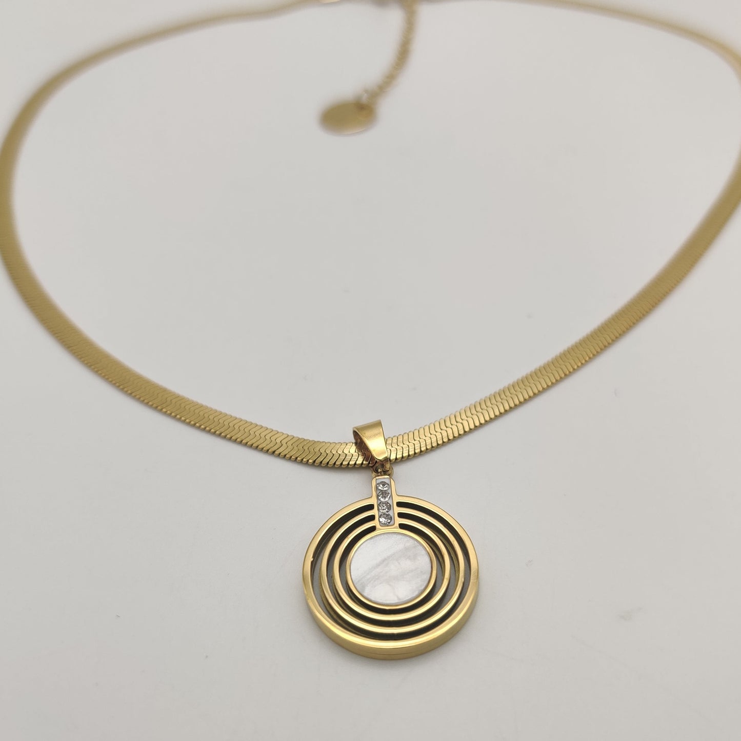 Rings of Opal necklace