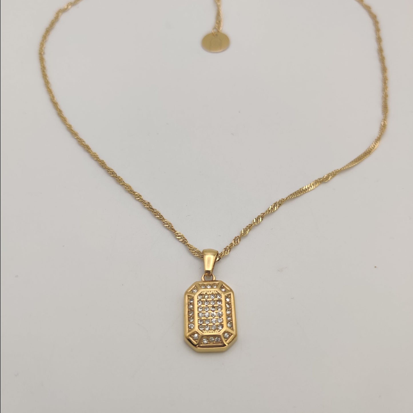 Locked in Ice necklace