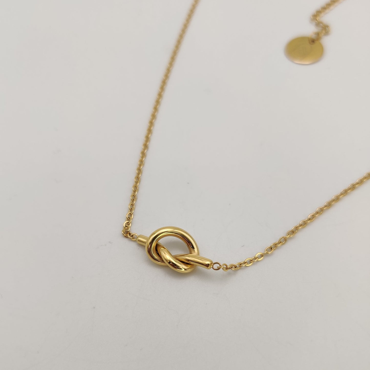 Knotted Bar necklace