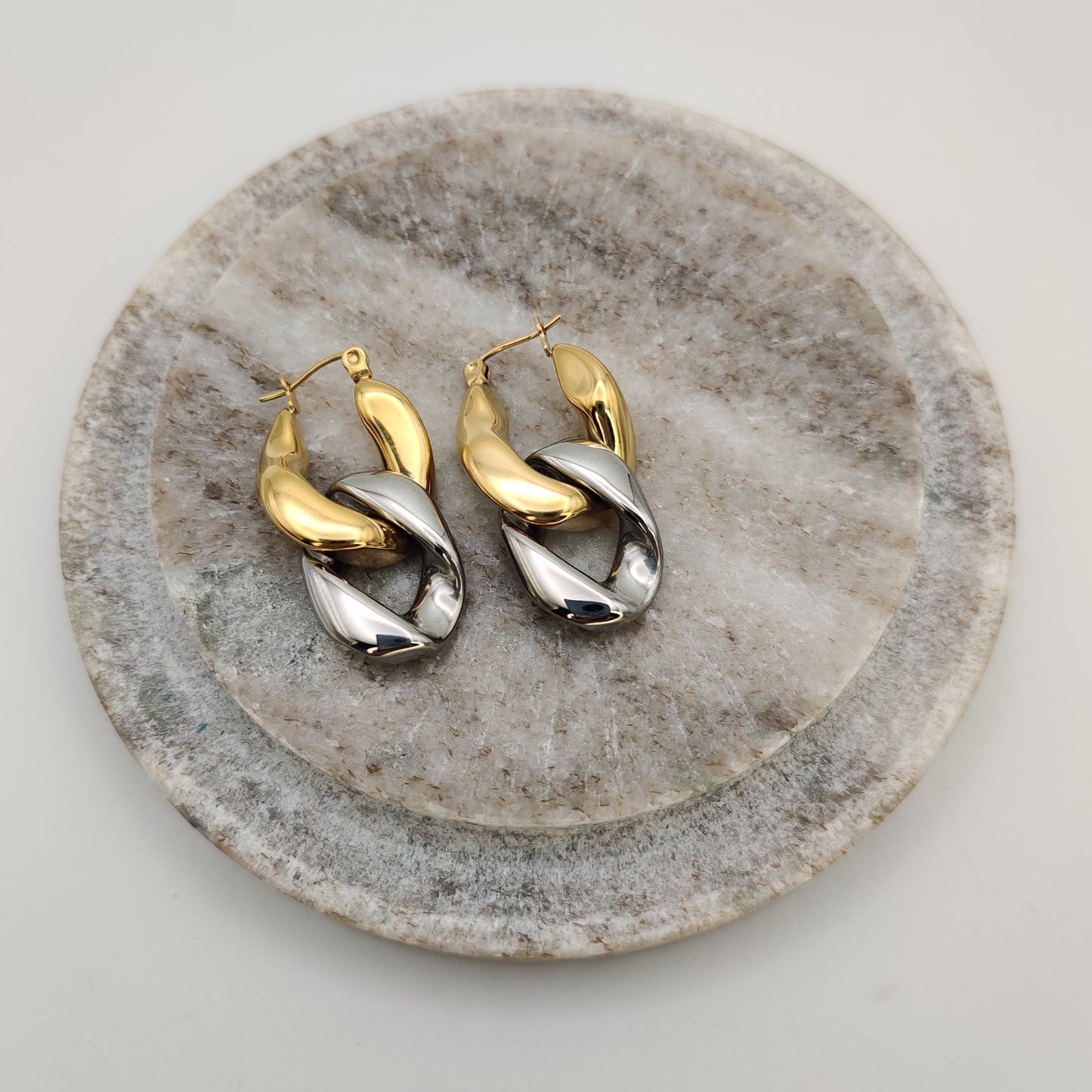 Milana Cuban Duo earrings
