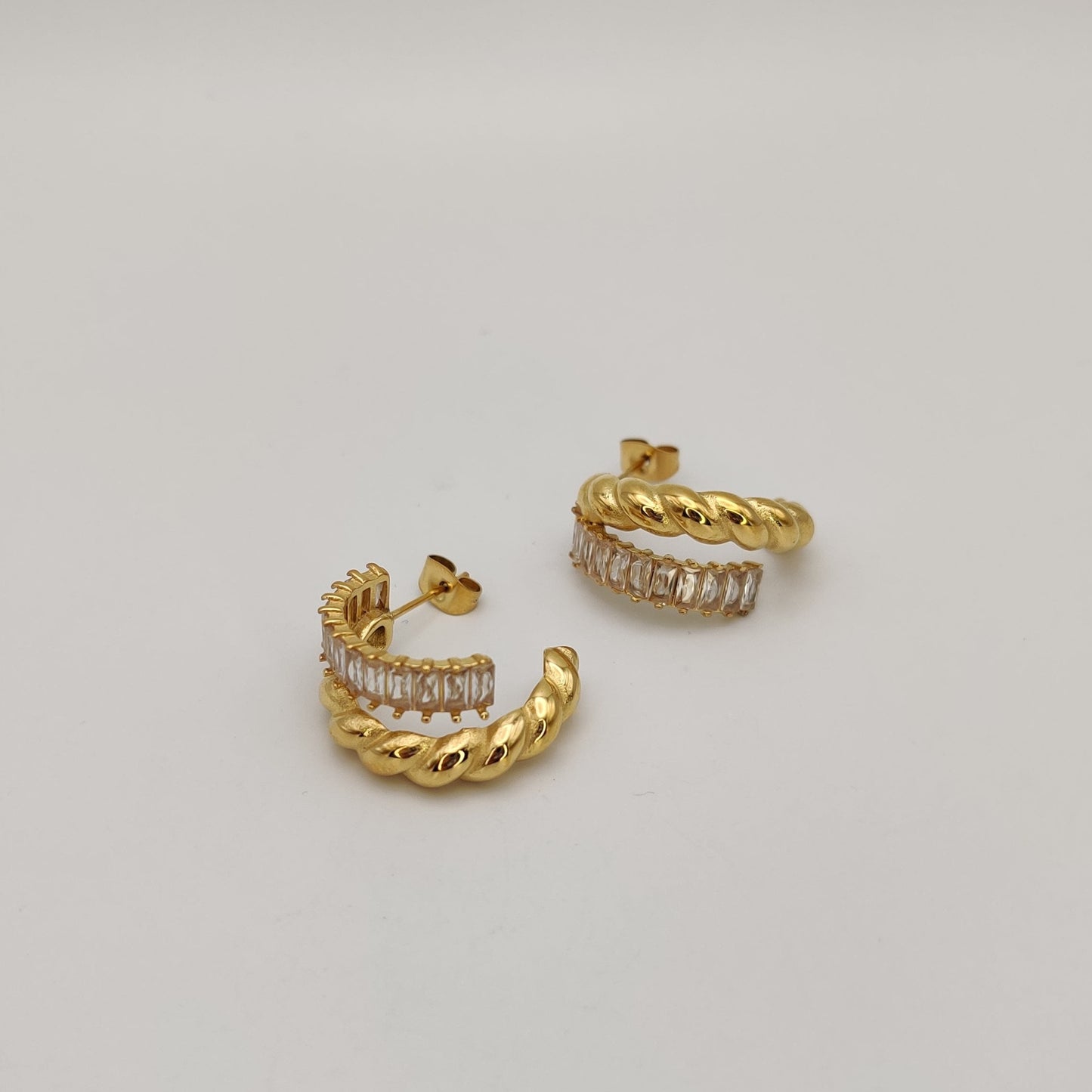 Split Brilliance studs