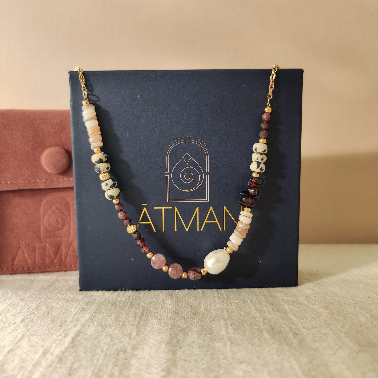 Mosaic Beaded choker