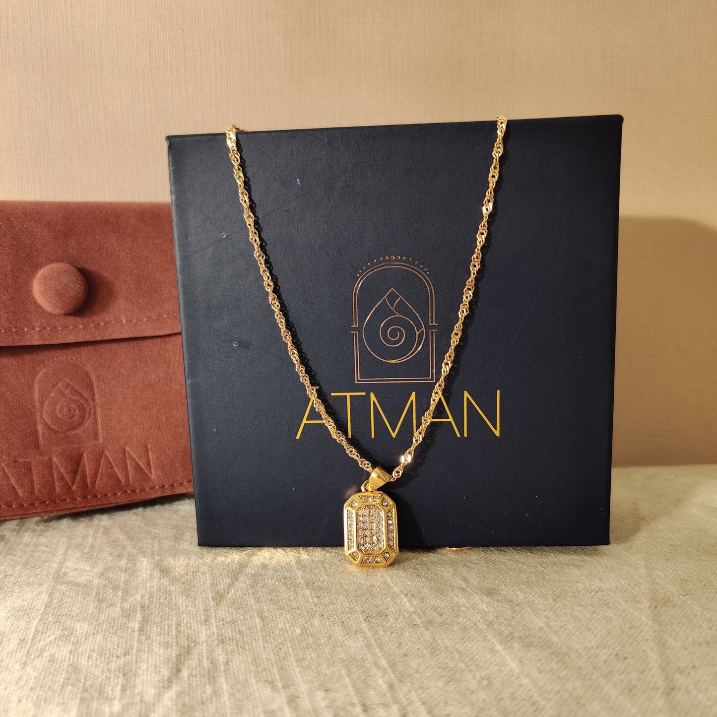 Locked in Ice necklace