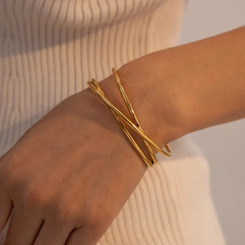 Interlocked in Harmony Cuff