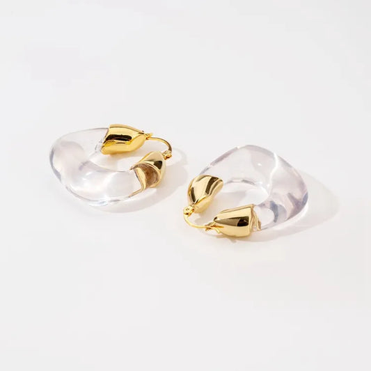 Gilded Resin Huggies