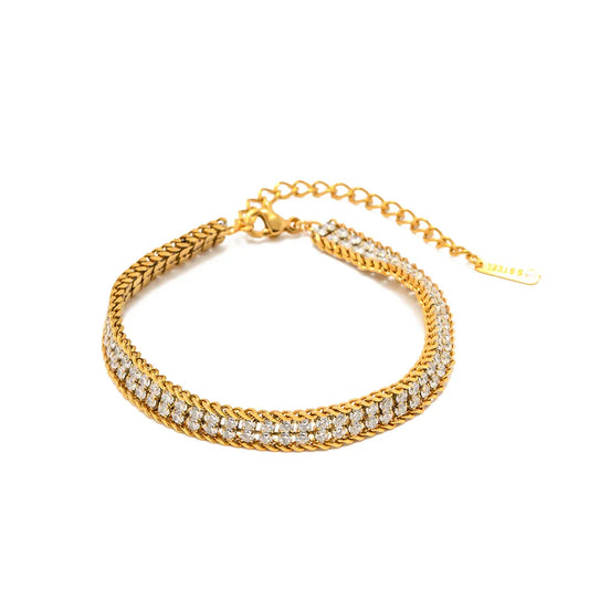 TwinStrand Tennis bracelet