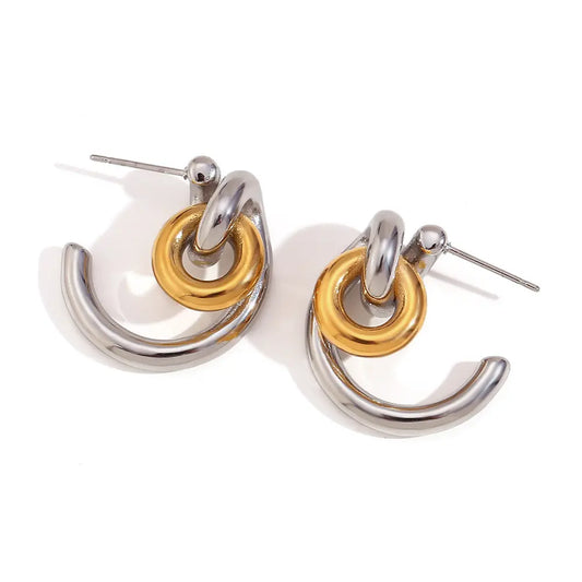 Milana Tangled Loop studs