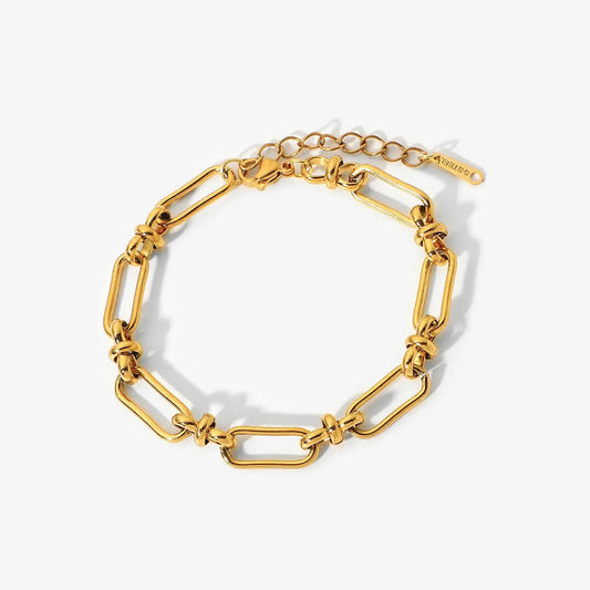 Bow-clip bracelet