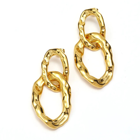 Organic Loop earrings