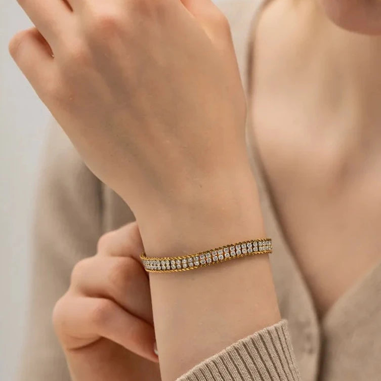 TwinStrand Tennis bracelet
