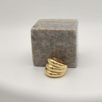 Stacked Trio ring